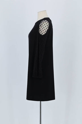 Robe Claudie Pierlot Noir en Polyester
