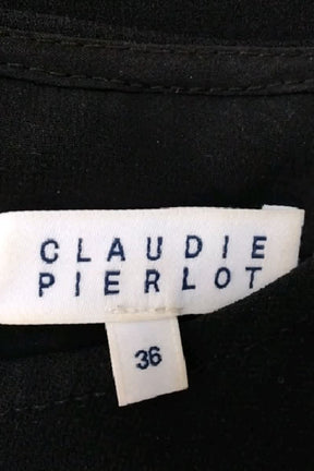 Robe Claudie Pierlot Noir en Polyester