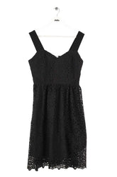 Robe Claudie Pierlot Noir en Synthétique, taille L - Seconde Main