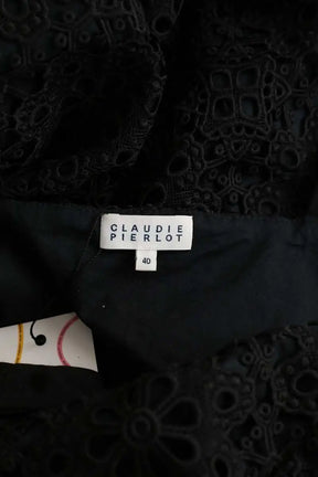 Robe Claudie Pierlot Noir en Synthétique