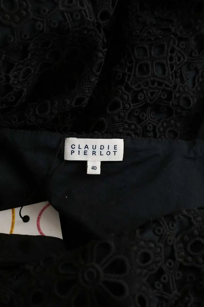 Robe Claudie Pierlot Noir en Synthétique