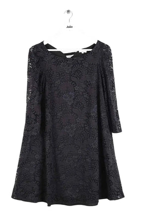Robe Claudie Pierlot Noir en Synthétique, taille L - Seconde Main