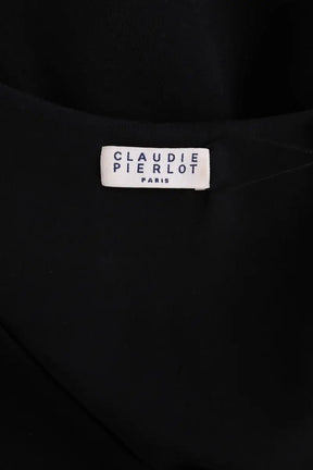 Robe Claudie Pierlot Noir en Synthétique