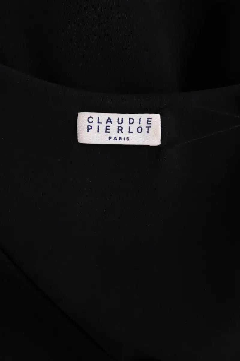 Robe Claudie Pierlot Noir en Synthétique