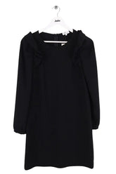 Robe Claudie Pierlot Noir en Synthétique, taille M - Seconde Main