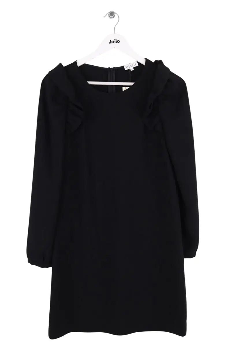 Robe Claudie Pierlot Noir en Synthétique, taille M - Seconde Main