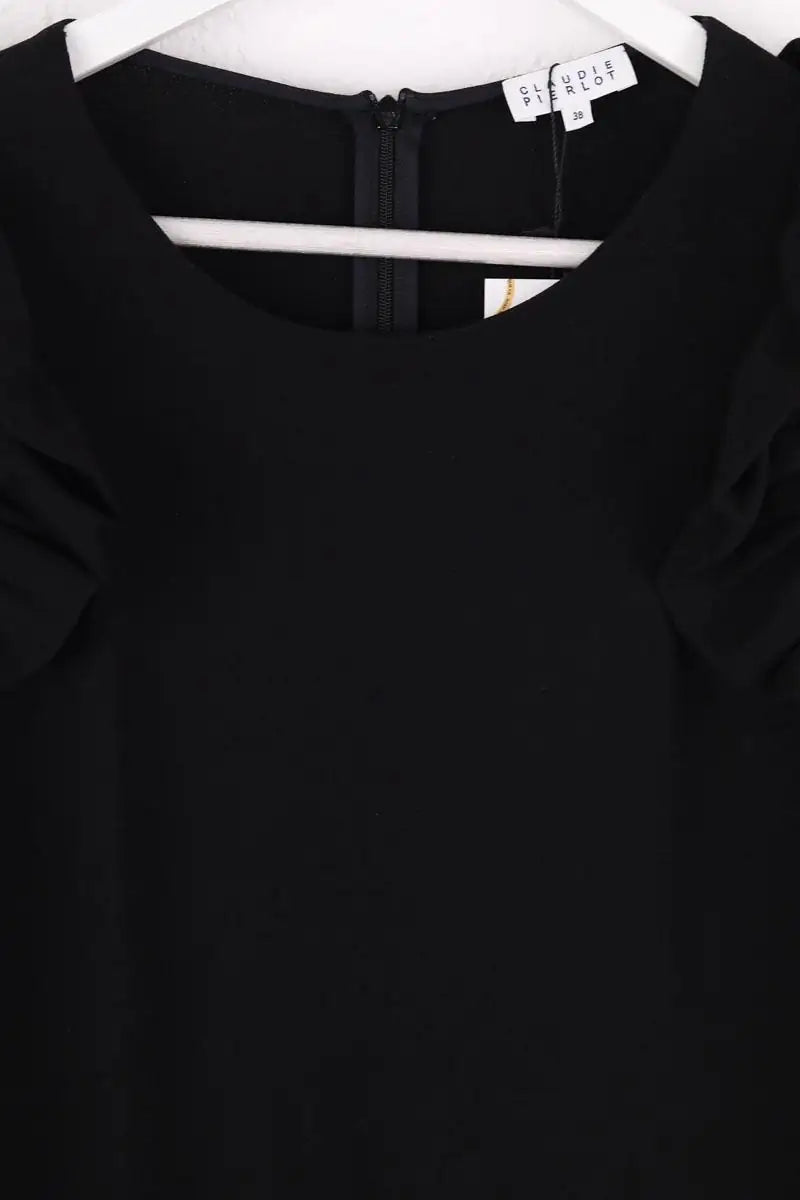 Robe Claudie Pierlot Noir en Synthétique