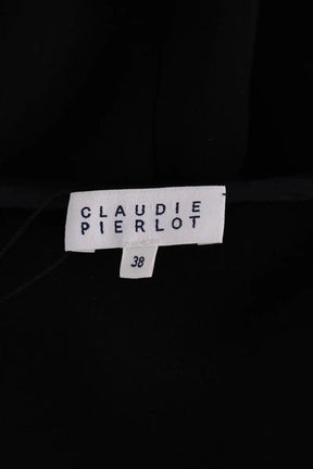 Robe Claudie Pierlot Noir en Synthétique
