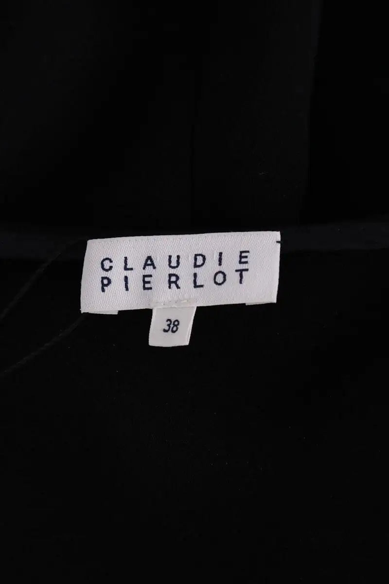 Robe Claudie Pierlot Noir en Synthétique