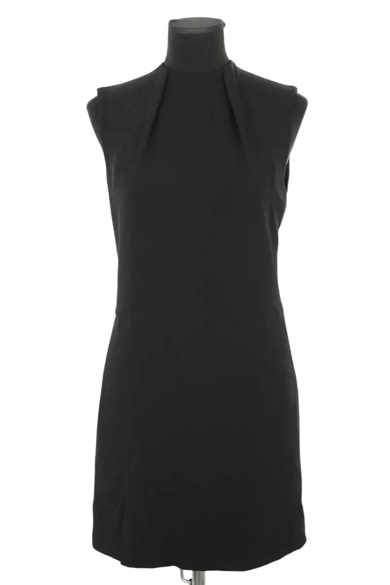 Robe Claudie Pierlot Noir en Synthétique, taille S - Seconde Main