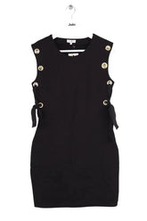 Robe Claudie Pierlot Noir en Synthétique, taille S - Seconde Main