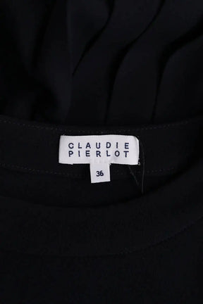 Robe Claudie Pierlot Noir en Synthétique