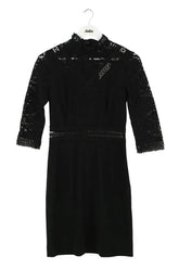 Robe Claudie Pierlot Noir en Synthétique, taille S - Seconde Main