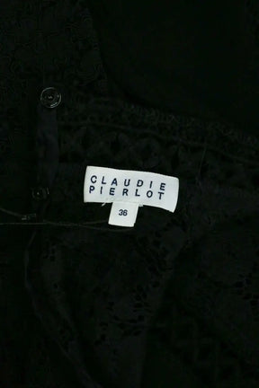 Robe Claudie Pierlot Noir en Synthétique