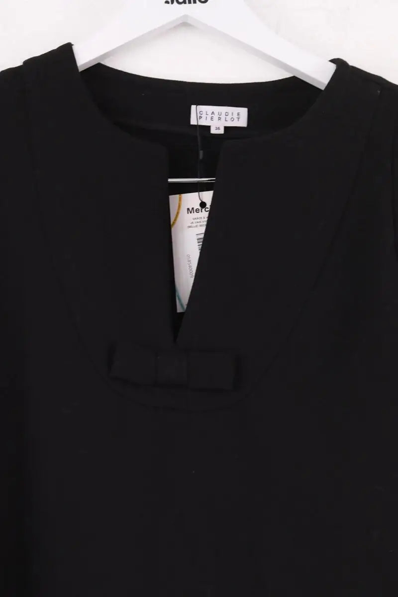 Robe Claudie Pierlot Noir en Synthétique