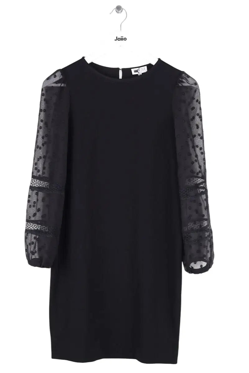 Robe Claudie Pierlot Noir en Synthétique, taille XS - Seconde Main