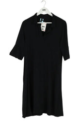 Robe Claudie Pierlot Noir en Viscose, taille L - Seconde Main