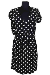 Robe Claudie Pierlot Noir en Viscose, taille L - Seconde Main