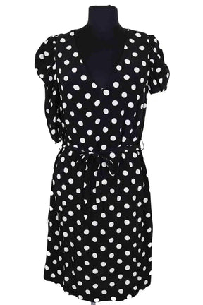 Robe Claudie Pierlot Noir en Viscose, taille L - Seconde Main