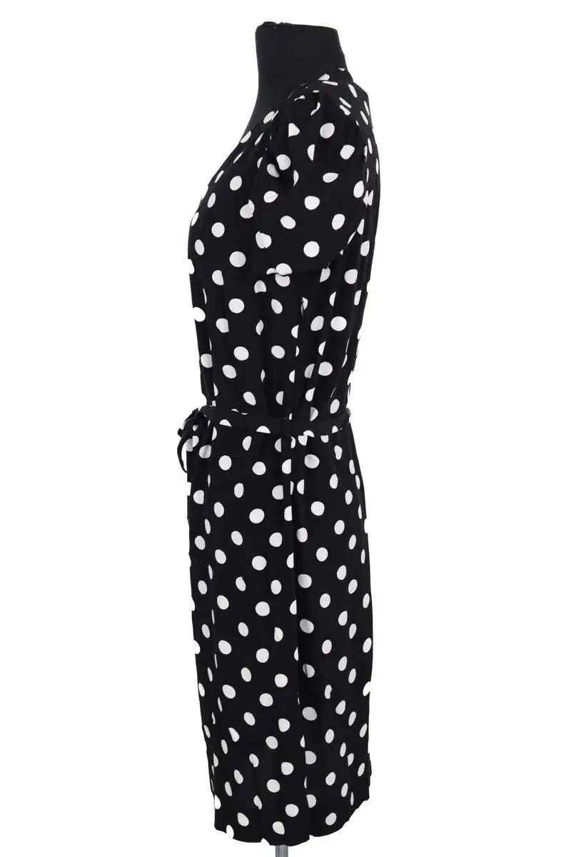 Robe Claudie Pierlot Noir en Viscose