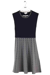 Robe Claudie Pierlot Noir en Viscose, taille M - Seconde Main