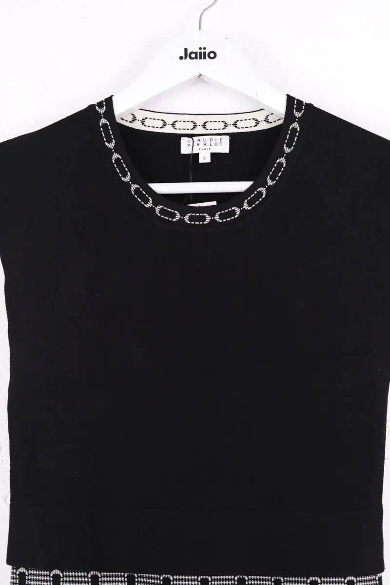 Robe Claudie Pierlot Noir en Viscose