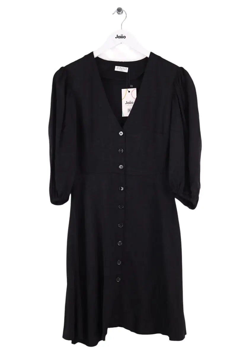 Robe Claudie Pierlot Noir en Viscose, taille M - Seconde Main