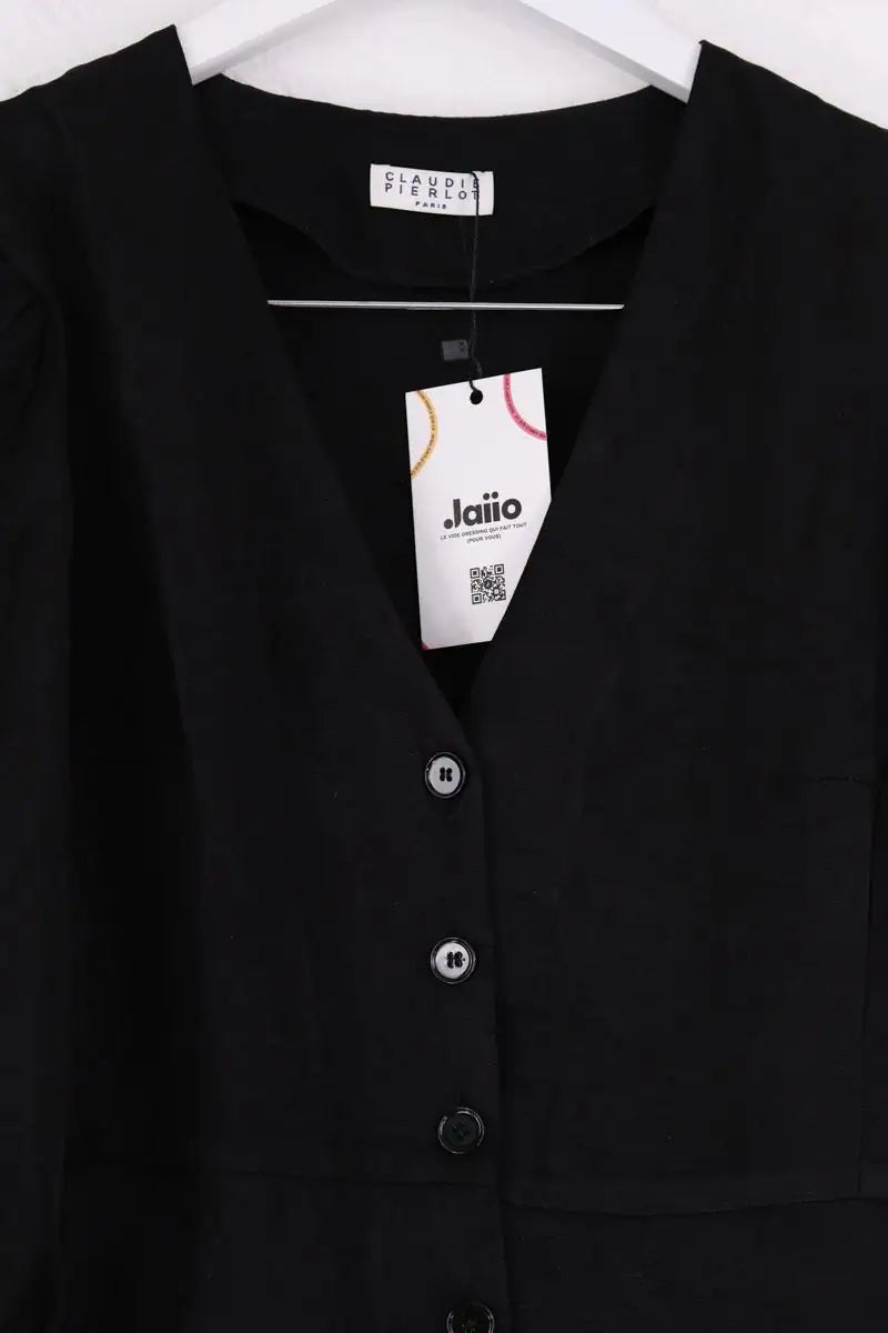 Robe Claudie Pierlot Noir en Viscose