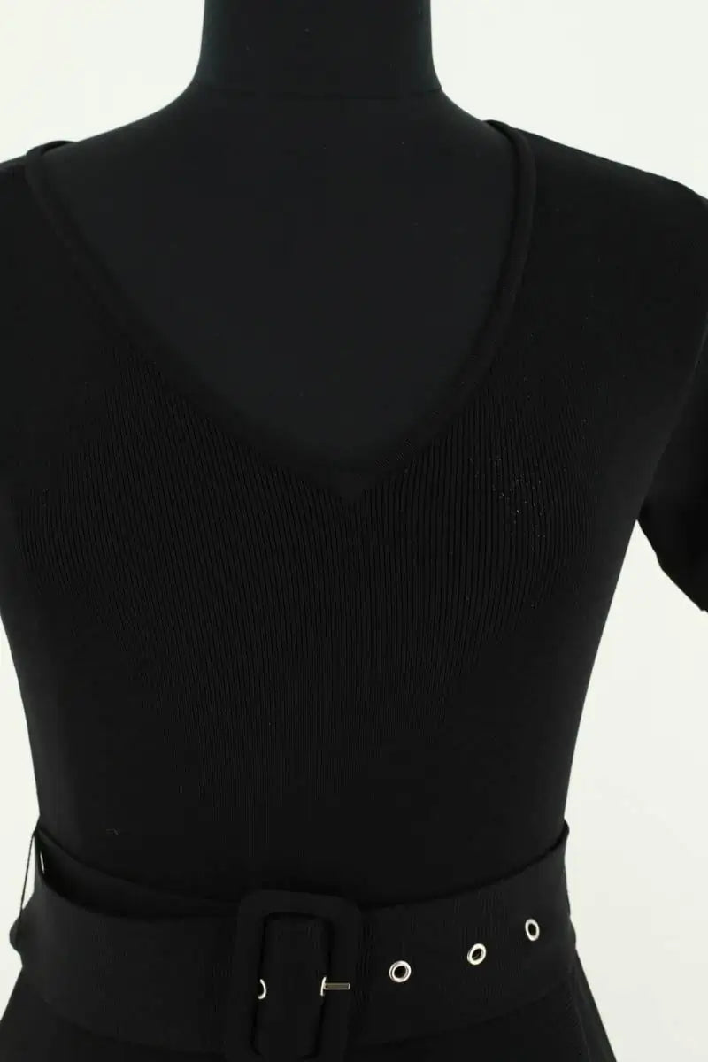 Robe Claudie Pierlot Noir en Viscose