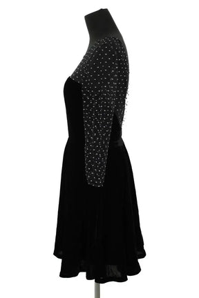 Robe Claudie Pierlot Noir en Viscose