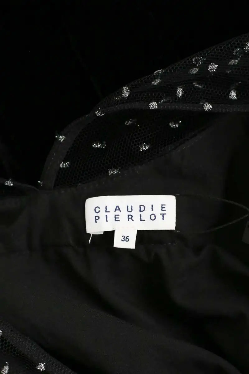 Robe Claudie Pierlot Noir en Viscose