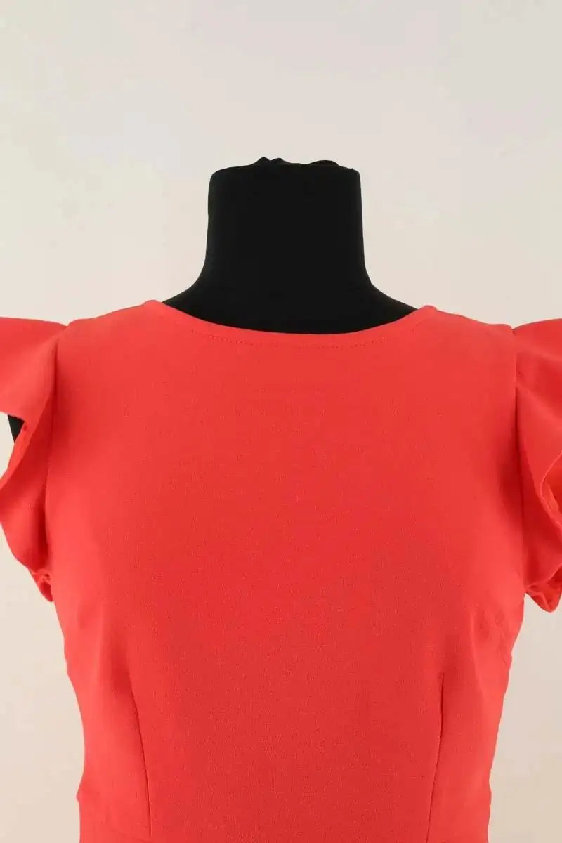 Robe Claudie Pierlot Orange en Synthétique