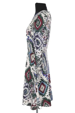Robe Claudie Pierlot Print clair Multicolore en Synthétique