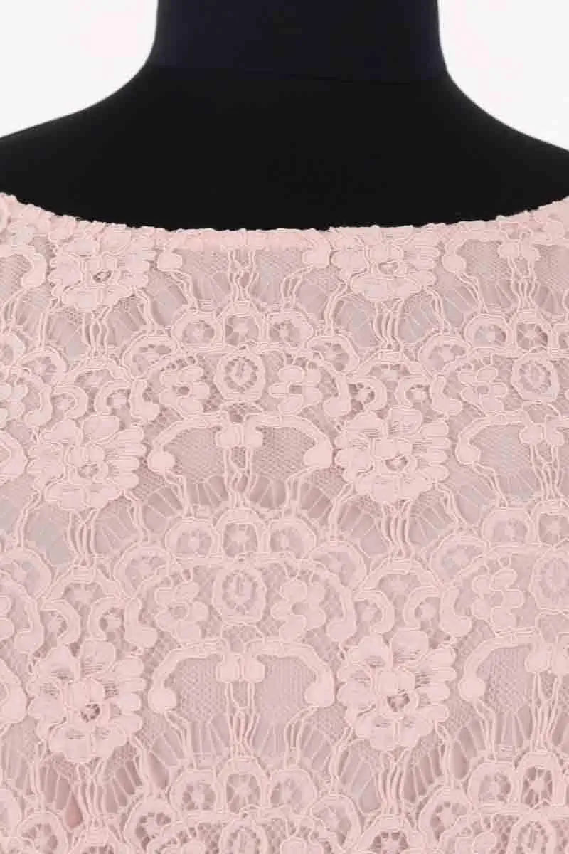 Robe Claudie Pierlot Rose en Coton