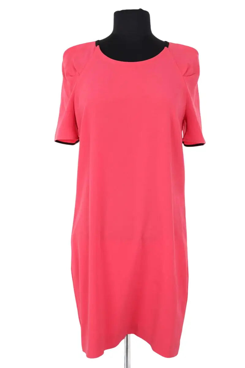 Robe Claudie Pierlot Rose en Synthétique, taille S - Seconde Main