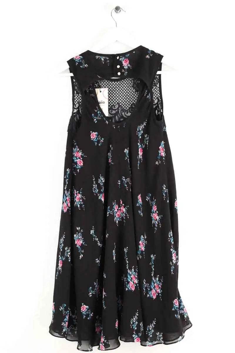 Robe Claudie Pierlot Rosy Noir en Polyester