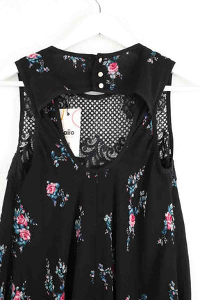 Robe Claudie Pierlot Rosy Noir en Polyester
