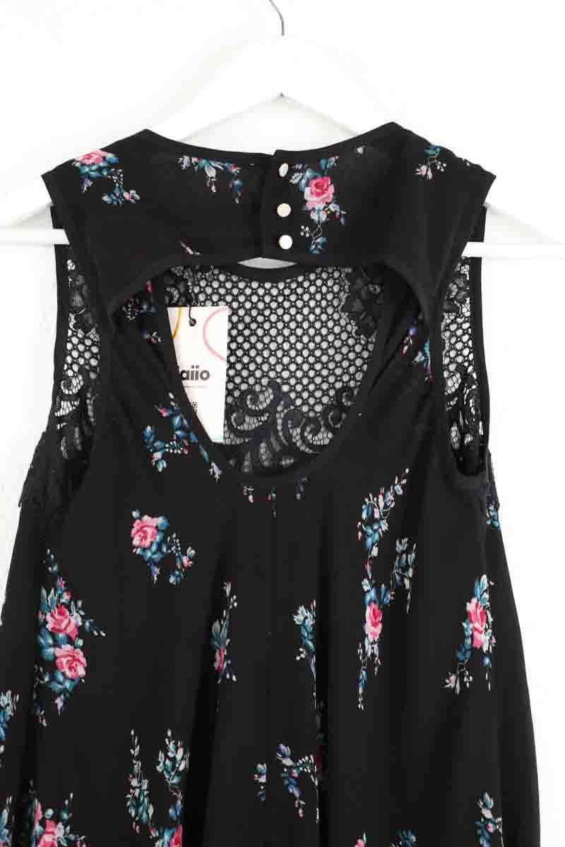 Robe Claudie Pierlot Rosy Noir en Polyester
