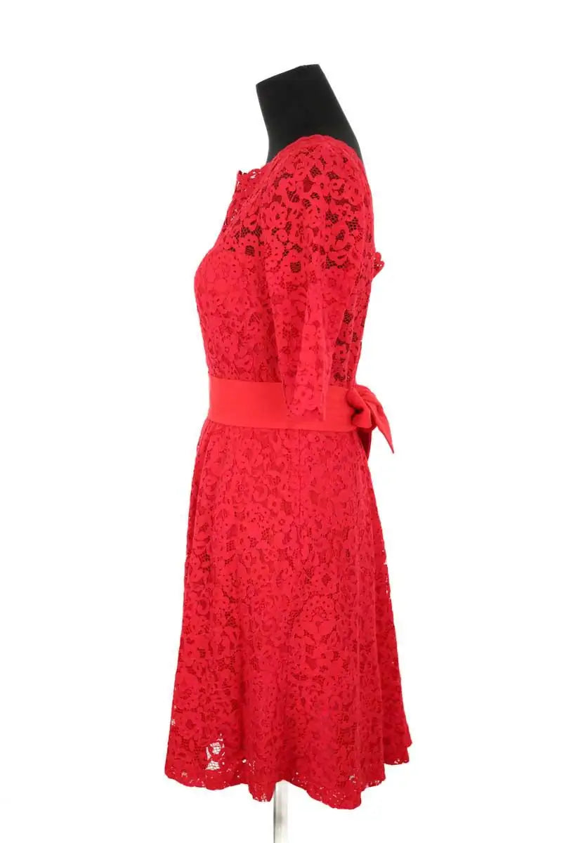 Robe Claudie Pierlot Rouge en Coton