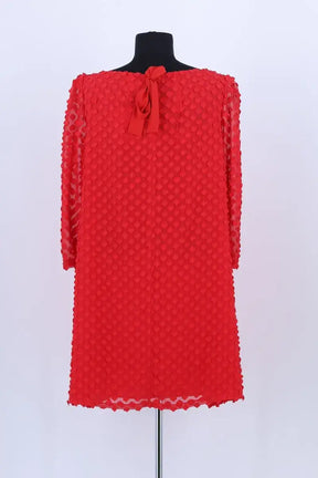 Robe Claudie Pierlot Rouge en Synthétique