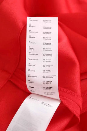 Robe Claudie Pierlot Rouge en Synthétique