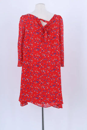 Robe Claudie Pierlot Rouge en Viscose