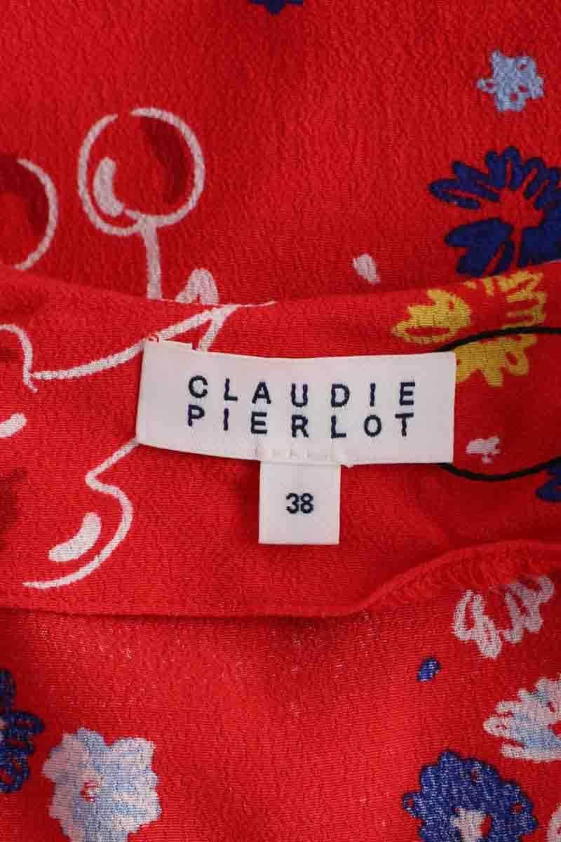 Robe Claudie Pierlot Rouge en Viscose