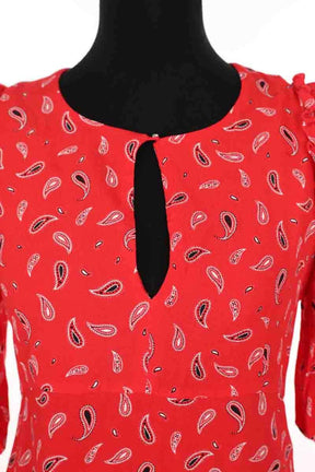 Robe Claudie Pierlot Rouge en Viscose