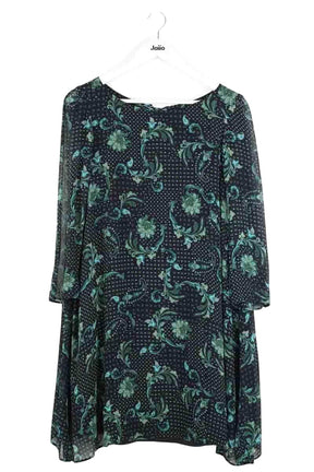 Robe Claudie Pierlot Vert en Synthétique, taille L - Seconde Main