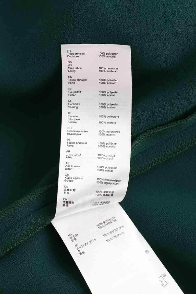 Robe Claudie Pierlot Vert en Viscose