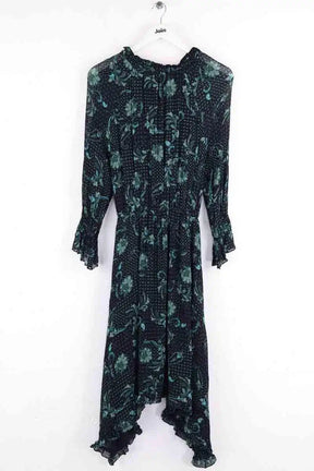 Robe Claudie Pierlot Vert en Viscose