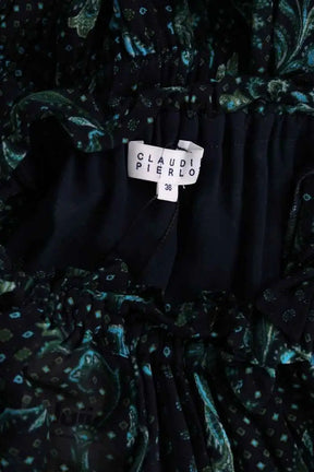 Robe Claudie Pierlot Vert en Viscose