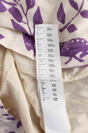 Robe Claudie Pierlot Violet en Lin
