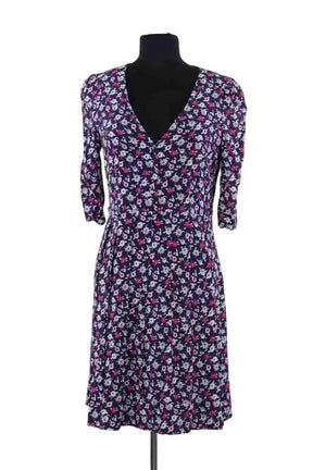 Robe Claudie Pierlot Violet en Viscose, taille S - Seconde Main